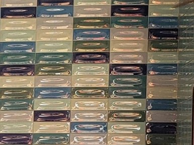 tile backsplash at Oasis