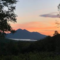 2020 Sunset at cabin