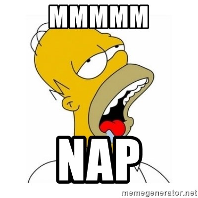 Mmmmm NAP - Homer Simpson Drooling | Meme Generator