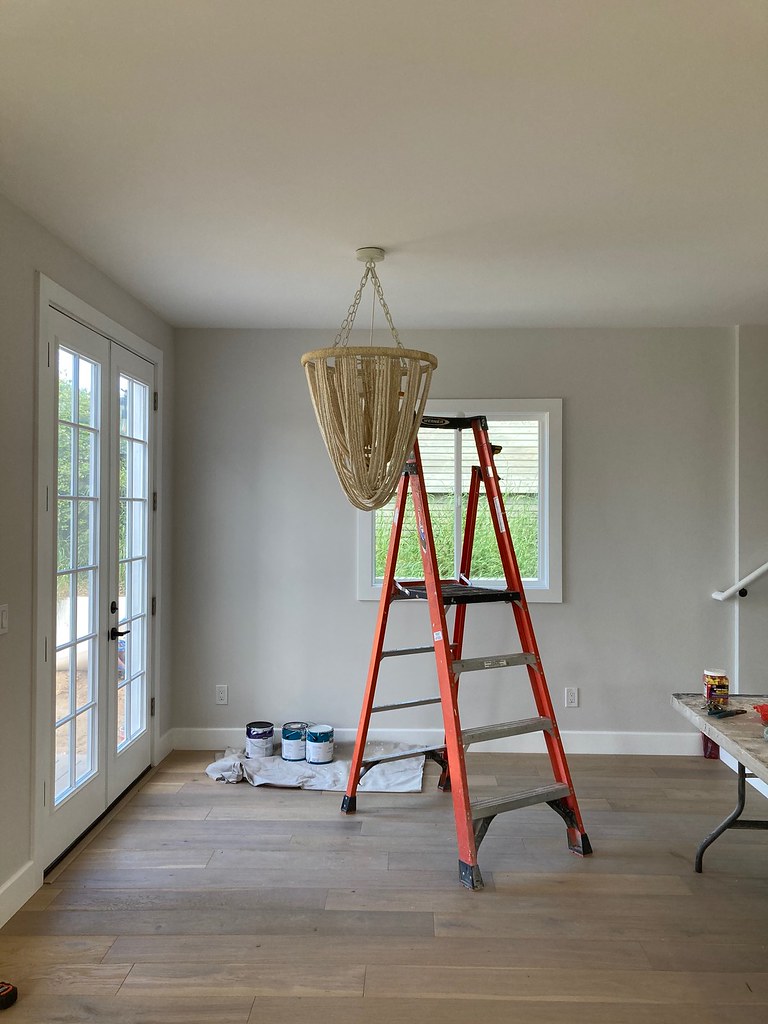 Dining Room Chandelier Hung