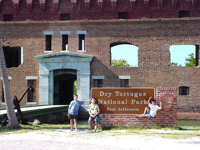 Dry Tortugas NP sign