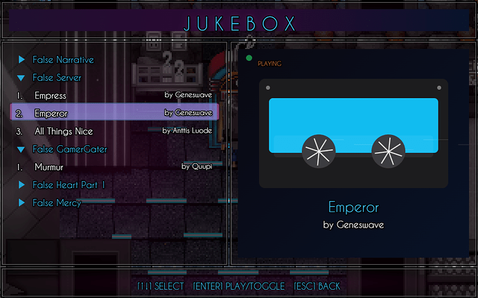 Music Player with Casette Animation as a Scene by SigmaSuccour