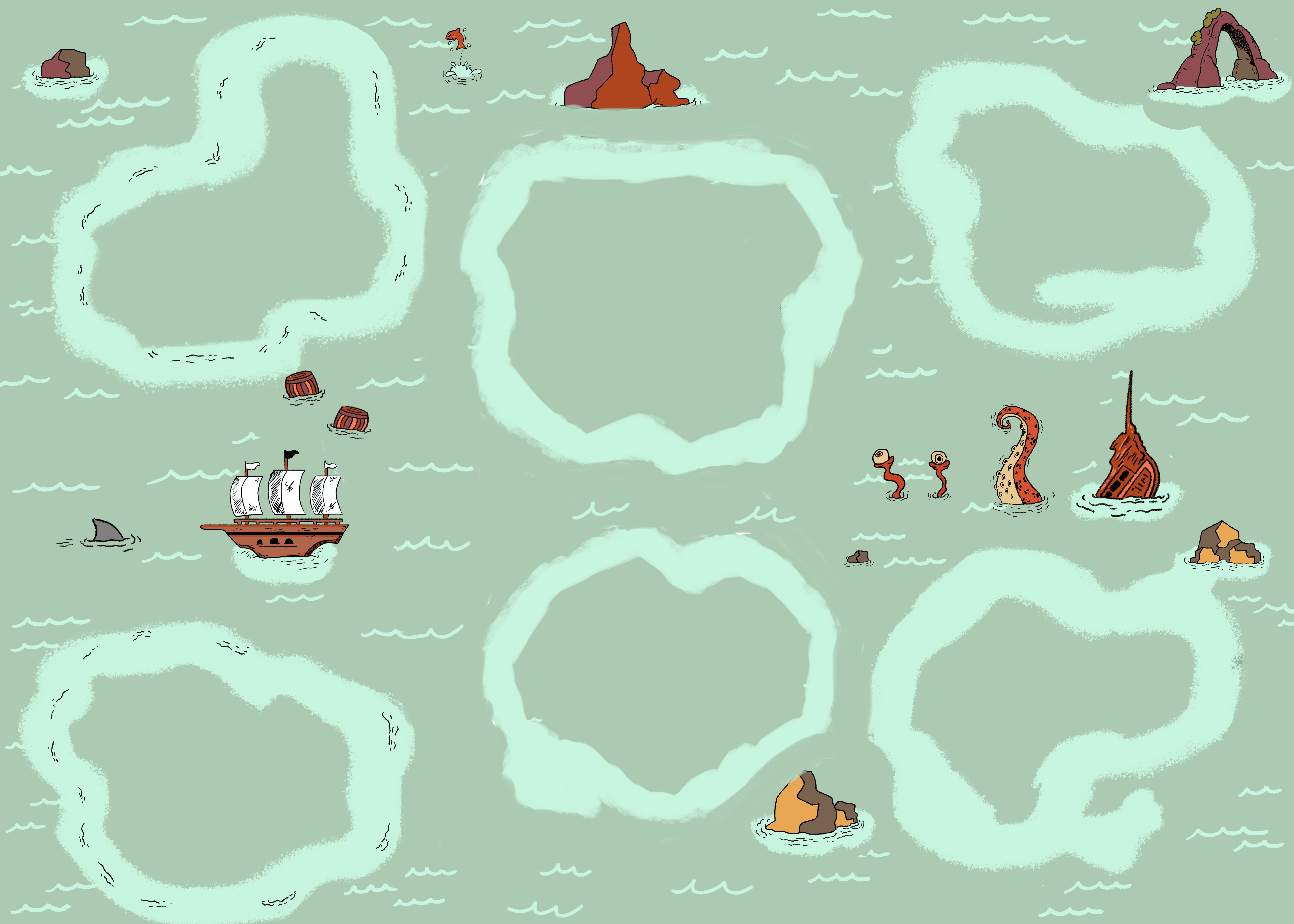 Mapa Islas
