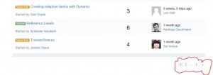 number for next pages